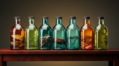 Many bottles.の素材