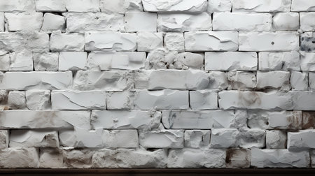 White brick wall background.の素材