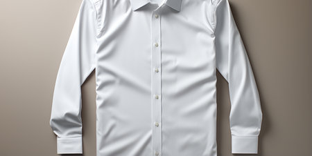 White business shirt.の素材