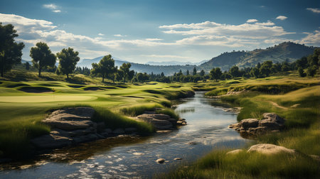 River in nature.の素材