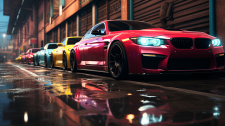Sport cars.の素材
