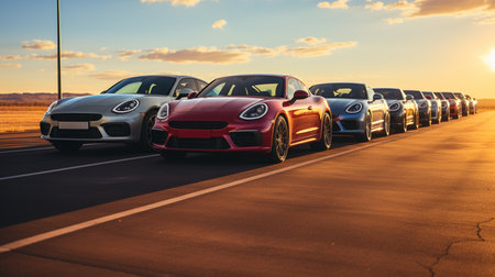 Sport cars.の素材