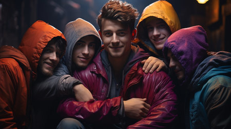 Friends together.の素材