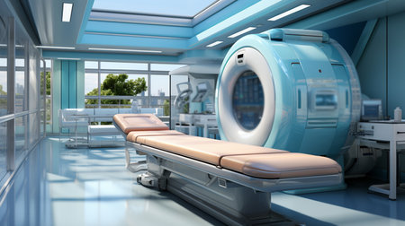 MRI. Magnetic Resonance Imagingの素材
