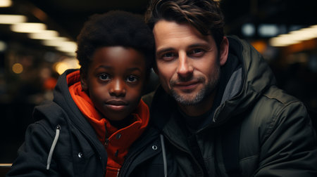 father and son.の素材