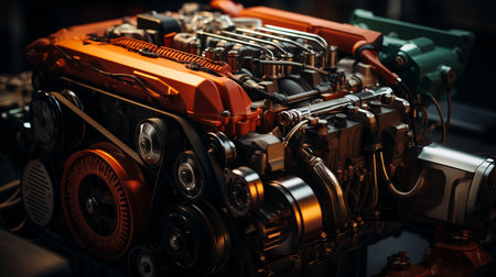Motor of car.の素材