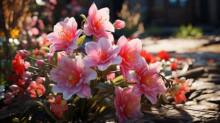 Spring flowers.の素材