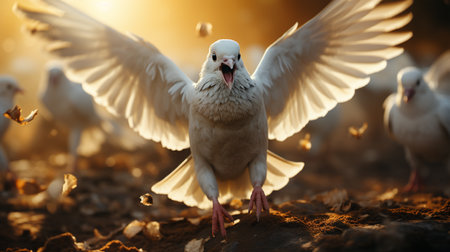 Beautiful bird.の素材