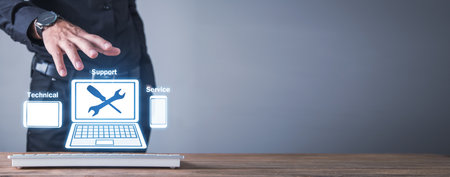 Technical Support Service. Business Technology