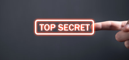 Top secret concept. Business. Confidentialの写真素材