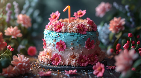 Birthday cake.の素材