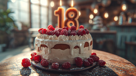 Birthday cake.の素材