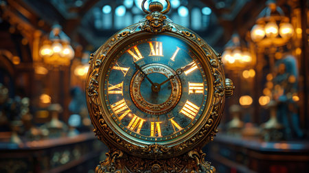 Vintage clock.の素材