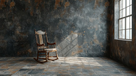 Chair in a room.の素材