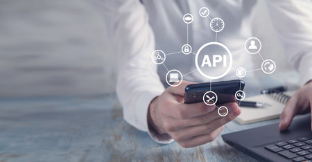 API-Application Programming Interface. Businessの写真素材
