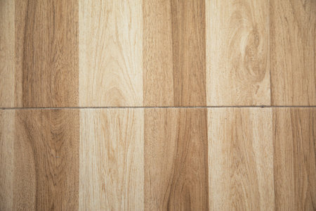 Closeup of modern ceramic floor tiles background.の写真素材