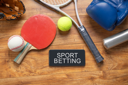 Sport betting. Sport. Hobby. Lifestyleの写真素材