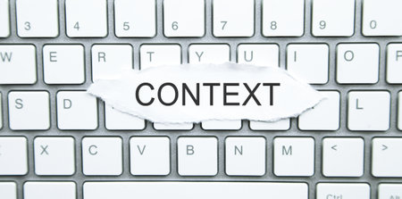 Concept of Context. Business conceptの写真素材