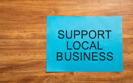 Support Local Business. Business conceptの写真素材