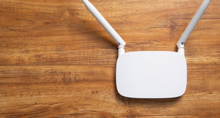 WiFi router. Internet. Technologyの写真素材