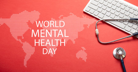 World Mental Health Day. Mental Health care conceptの写真素材