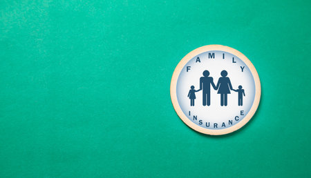 Concept of Family Insurance. Insurance. Protectionの写真素材