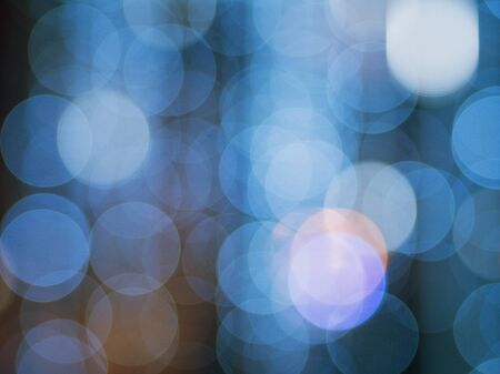 Abstract circular bokeh background of Christmaslight.の写真素材