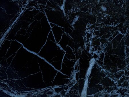 Black marble natural pattern for background, abstract black and blue.の写真素材