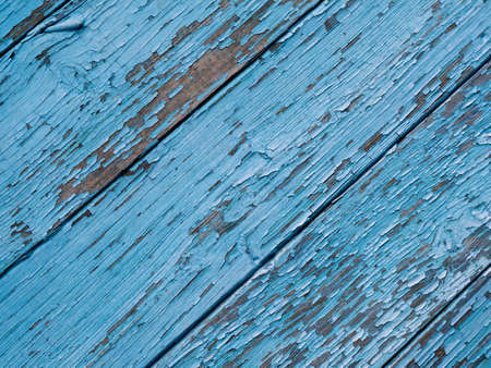 Old painted wood wall - texture or backgroundの写真素材