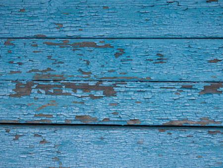 Old painted wood wall - texture or backgroundの写真素材