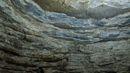 Kungur Ice Cave. One of the largest karst caves.の写真素材