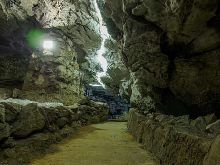 Kungur, Russia - Kungur Ice Cave.の写真素材