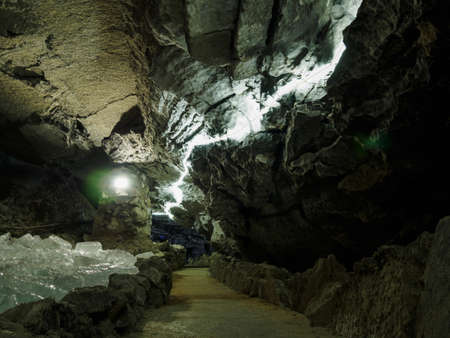 Kungur, Russia - Kungur Ice Cave.の写真素材