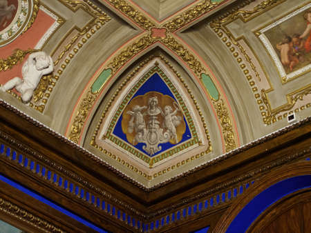 Russia, St. Petersburg 04.01.2022. interior of the Yusupov Palace Theatre. photoのeditorial素材