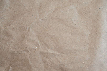 Crumpled wrinkled wrapping paper with abstract texture. Empty blank. photoの写真素材