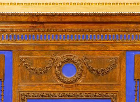 Russia, St. Petersburg 04.01.2022. interior of the Yusupov Palace Theatre. photoのeditorial素材