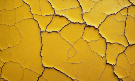 Texture of cracked dry brown soil. Abstract background and texture for design.の素材