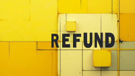 Bright, engaging design highlights the term tax refund, framing it within the context of personal finance. This presentation emphasizes its importance during tax season and offers clarity.の素材