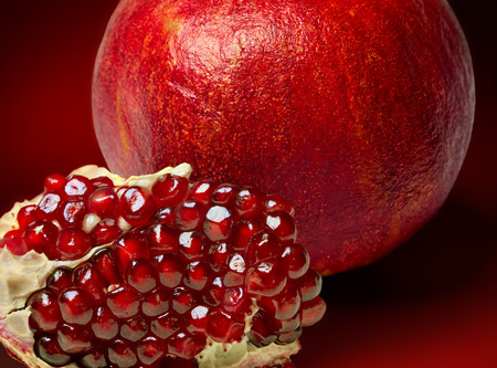pomegranate fruitの写真素材