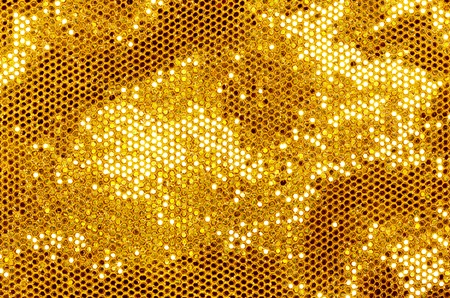 Design template for wallpaper, wrapping, sparkle glitter golden backgroundの写真素材