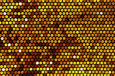 Fabric with bright sequins for backgroundの写真素材