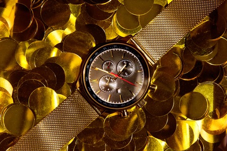 watches for men goldの写真素材
