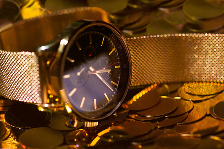 watches for men goldの写真素材