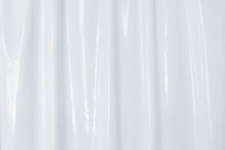 White smooth glossy abstract elegant liquid background. Latex, lacquer, varnish wave.の写真素材