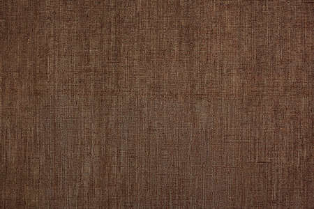 Linen brown background with canvas texture, ecodesignの写真素材