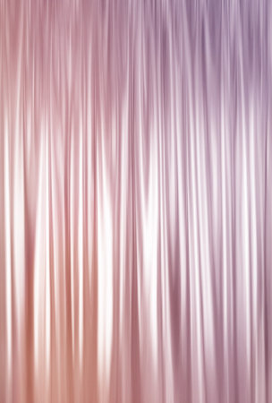 Delicate pink silk curtains, pink silk curtain,background.の写真素材