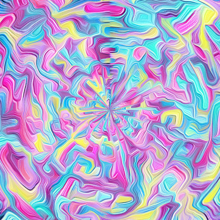 Abstract pastel rainbow light psychedelic backgroundの写真素材