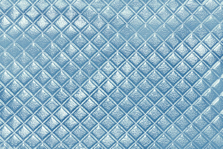 Blue quilted leather background, luxury, design, retro designの写真素材
