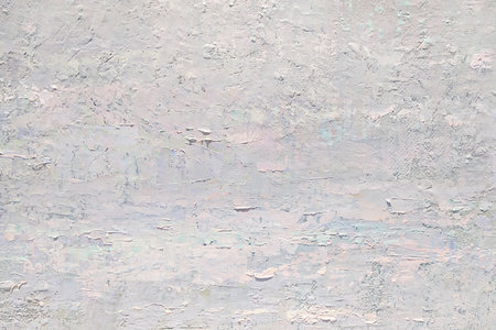 White and pastel strokes of oil paint on canvas, background for your products.の写真素材