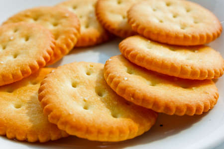 Biscuits  on a plate